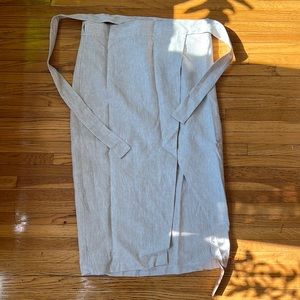 Brand New Reformation Linen Midi-skirt